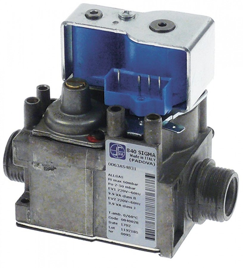 valva de gaz tip 220V 60Hz intrare gaz 3/4\ ieșire gaz 3/4\" interval de presiune 2-50mbar"