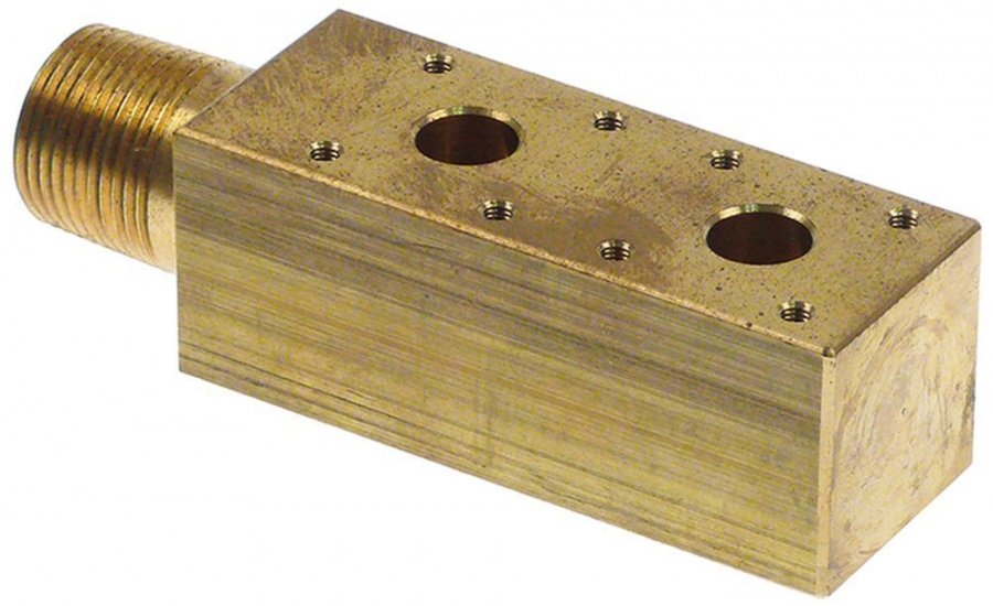 distributie gaz L 118mm alamă filet conic potrivit pentru HOUNO cuptor combinat cu aburi