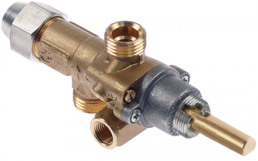 gas tap AB type A60-CL gas inlet M16x1.5 (tube ø 10mm)