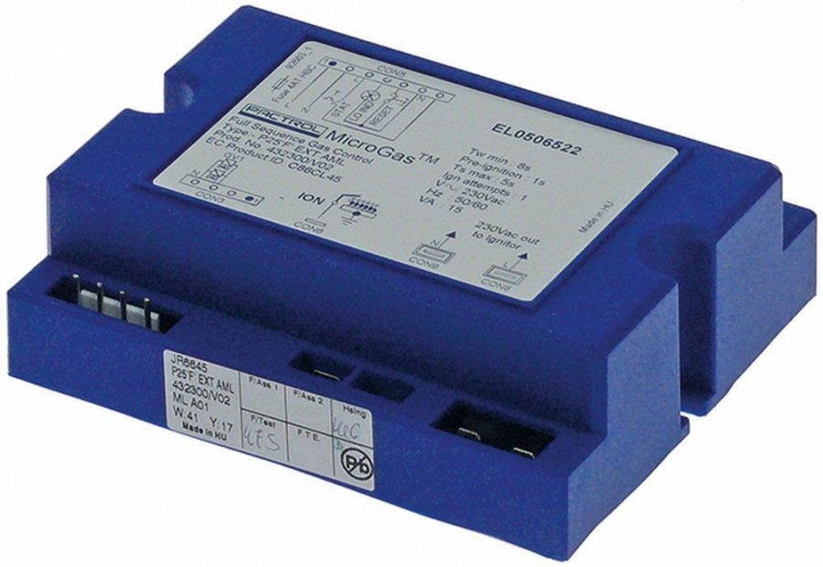 automat de aprindere (centralina) PACTROL tip potrivit pentru ELOMA electrozi 1