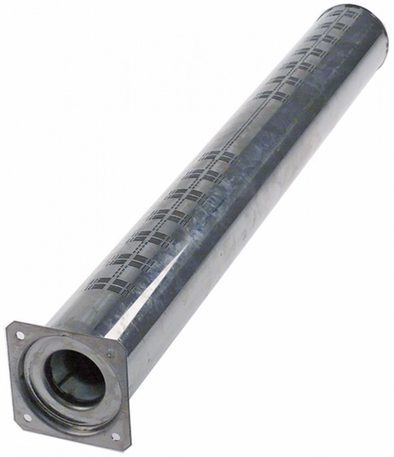 Arzator tubular L 440 mm, ø 50 mm, flansa 57 x 57 mm - 108098