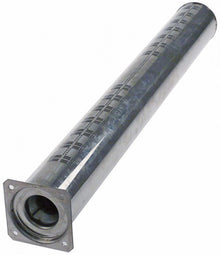 Arzator tubular L 440 mm, ø 50 mm, flansa 57 x 57 mm - 108098