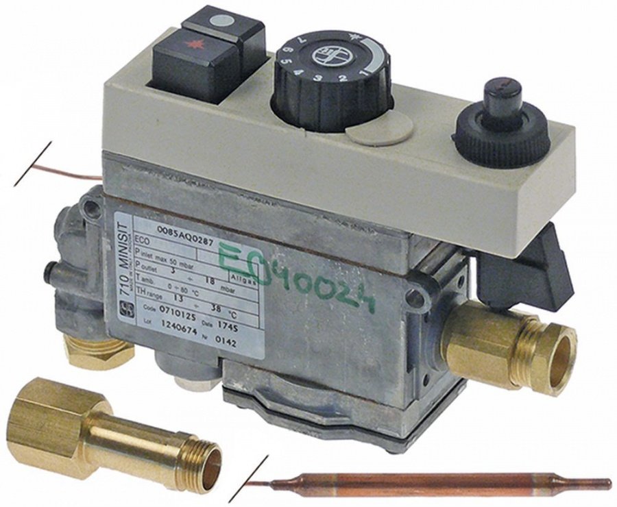 gas thermostat conversion kit type CR640 gas input ½" / 12mm gas outlet ½" / 16mm