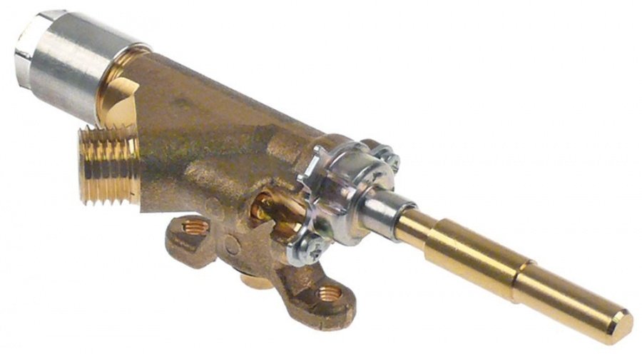 Robinet de gaz COPRECI tip CAL-5200, intrare gaz ø 21 mm, iesire M14x1.5 (tub ø 8 mm) - 109138
