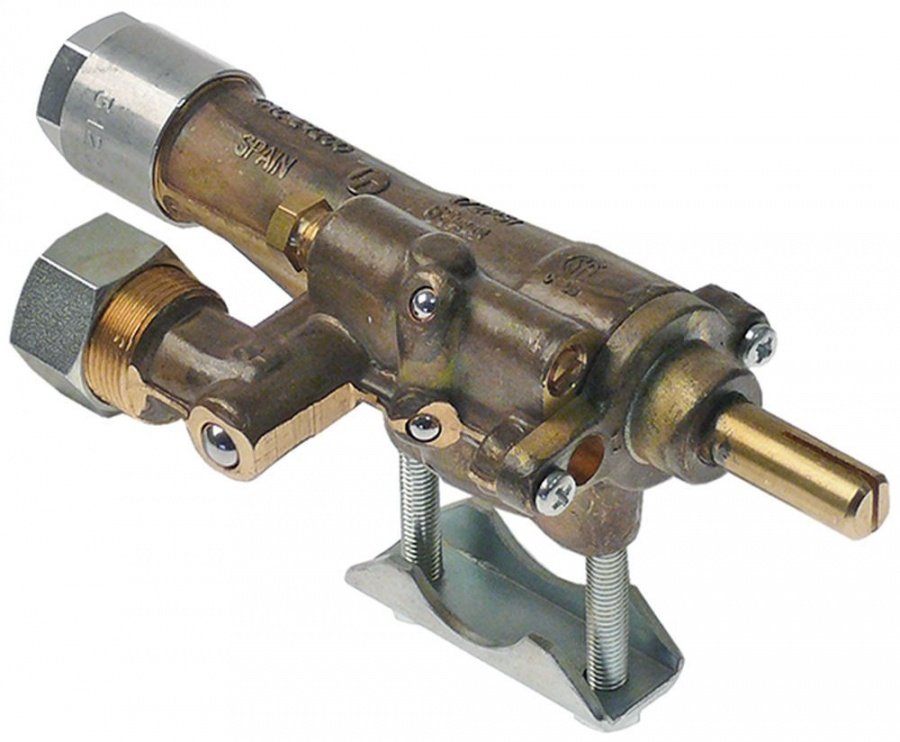 gas tap COPRECI type CAL-24200 gas input pipe flange bypass nozzle ø 0mm