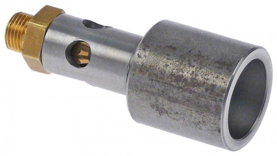 injector L 51mm D1 ø 14,5mm D2 ø 25mm with nozzle nozzle mounting 1/8" nozzle ø 1,4mm WS 14