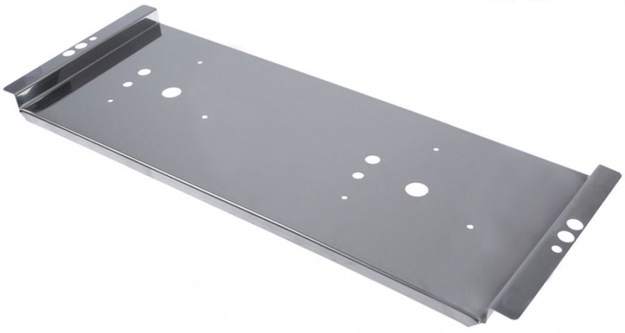 mounting plate for burner L 560mm W 202mm H 12mm mounting pos. centre