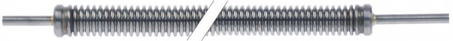 gas line connection ø4mm L 320mm ED ø 12mm SS flexible thickness 0,75mm connection length 20mm