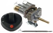 valva de gaz termostatica COPRECI tip MT7200 intrare gaz flanșă de țeavă ø21mm ø DB 0,74+0,51mm