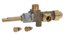 Robinet de gaz CAL-3200, intrare M18x1.5 mm, filet termocupla M8x1 mm, ax 10x8 mm - 109500
