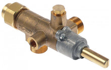 Robinet de gaz CAL-3200, ax ø 8x10 mm, racord termocupla M8 - 109505