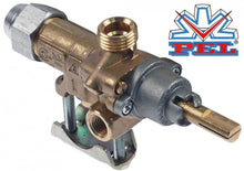 Robinet de gaz PEL 21S cu prindere pe teava, ax 8x6.5 mm, lungime ax 22/15 mm, racord termocupla M8x1 mm - 109515