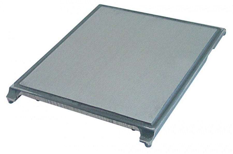 Plita de fonta pentru arzator pe gaz L 420 x 345 mm, H 25 mm - 109709