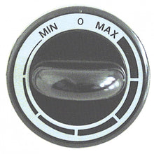 knob symbol tail Min/Max ø 62mm shaft ø 6x4,6mm - Code 110019