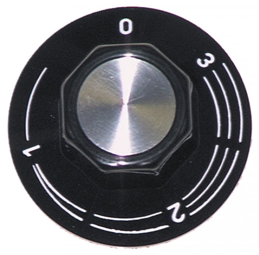 knob symbol energy regulator 1-3 ø 50mm - Code 110075