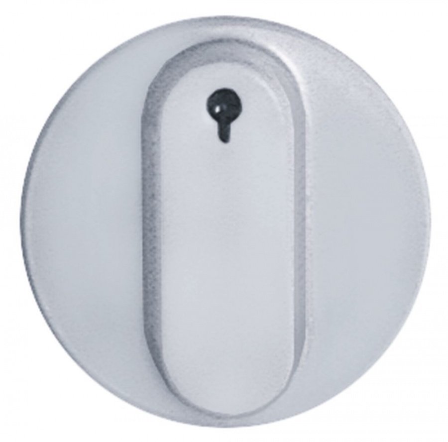 knob switch zero mark ø 38mm shaft ø 6x4,6mm shaft flat upper white