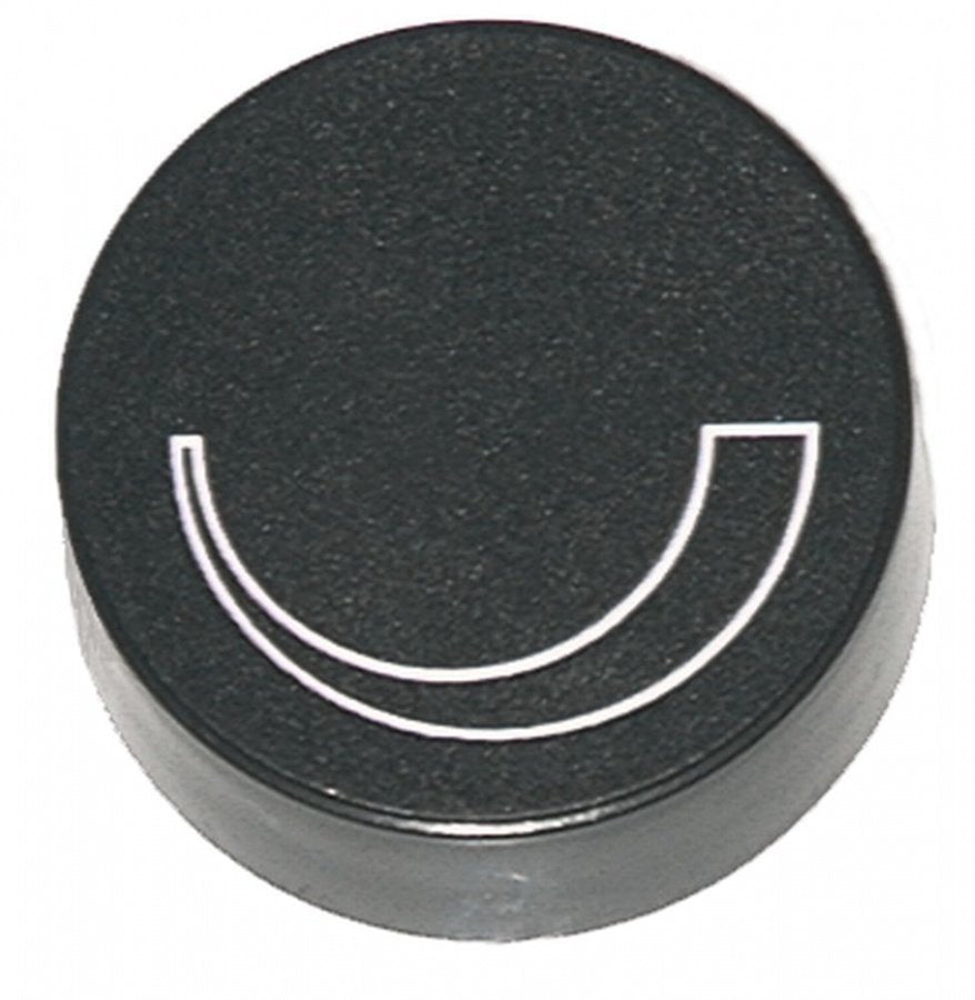 knob symbol tail ø 42mm shaft ø 6x4,6mm - Code 110104