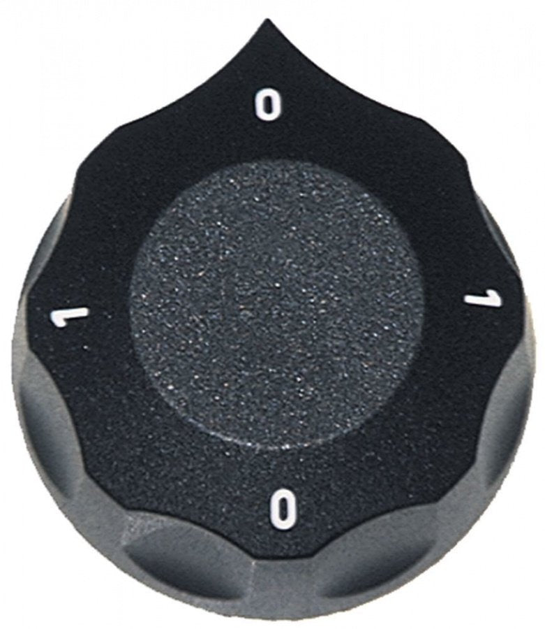 knob symbol switch 0-1-0-1 ø 60mm shaft ø 6x4,6mm - Code 110113