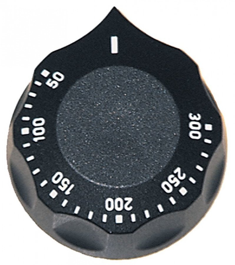 knob symbol thermostat t.max. 300°C ø 60mm - Code 110114