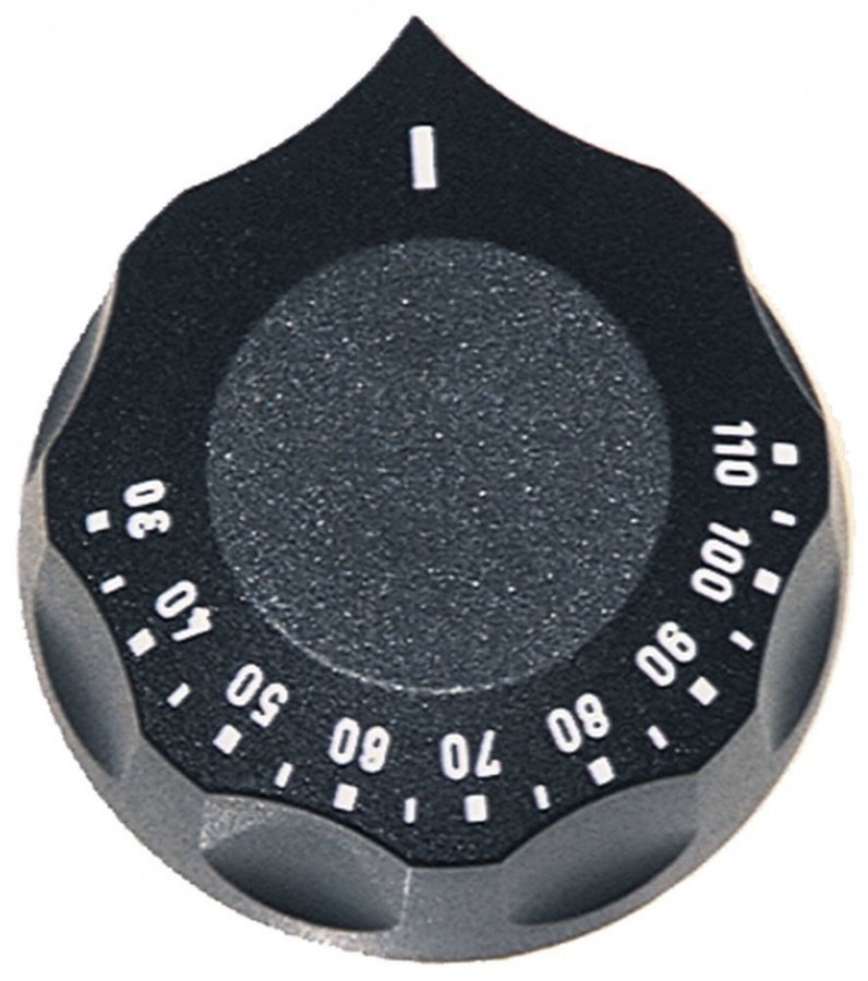 knob symbol thermostat t.max. 110°C ø 60mm - Code 110116