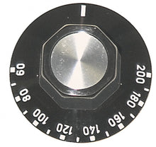 Buton termostat 90-200°C, ø 50 mm, ax ø 6x4.6 mm - 110121
