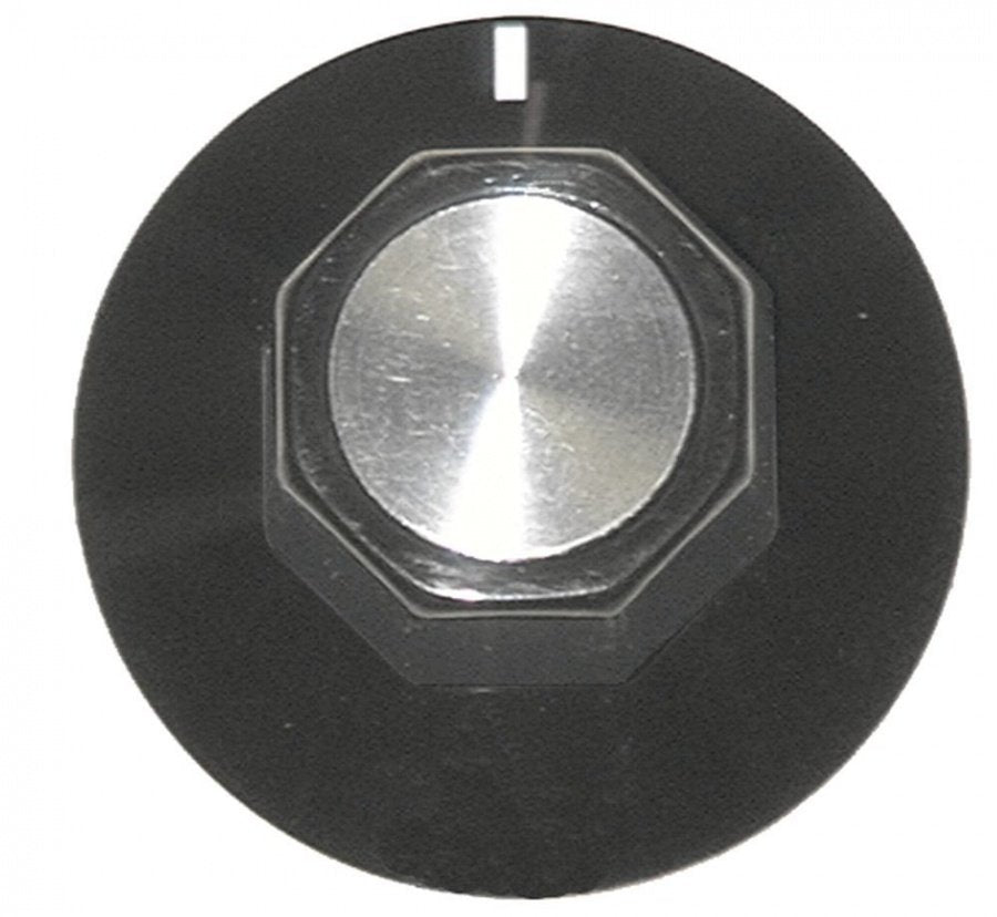 Buton cu simbol ø 50 mm, pentru ax  ø 6x4,6 mm - 110126