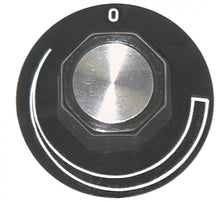 Buton nivel putere ø 50 mm, ax ø 6 x 4,6 mm - 110127