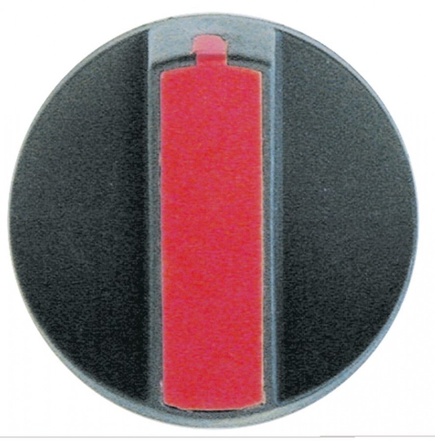knob switch zero mark ø 67mm shaft ø 10x9mm shaft flat upper black
