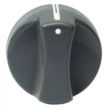 knob switch zero mark ø 55mm shaft ø 6x4,6mm shaft flat upper black