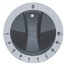 knob thermostat 1-10 ø 77mm shaft ø 6x4,6mm shaft flat upper