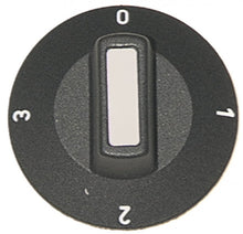 Buton comutator cu 4 pozitii, ø 50 mm, ax ø 6 x 4,6 mm - 110232