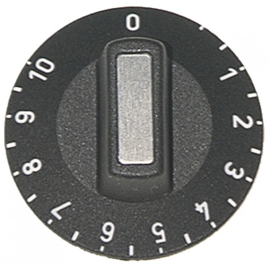 Buton cu gradatii 1-10, ø 50 mm, pentru regulator energie - 110238