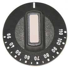Buton termostat 30-110°C, ø 50 mm, ax ø 6x4,6 mm - 110241