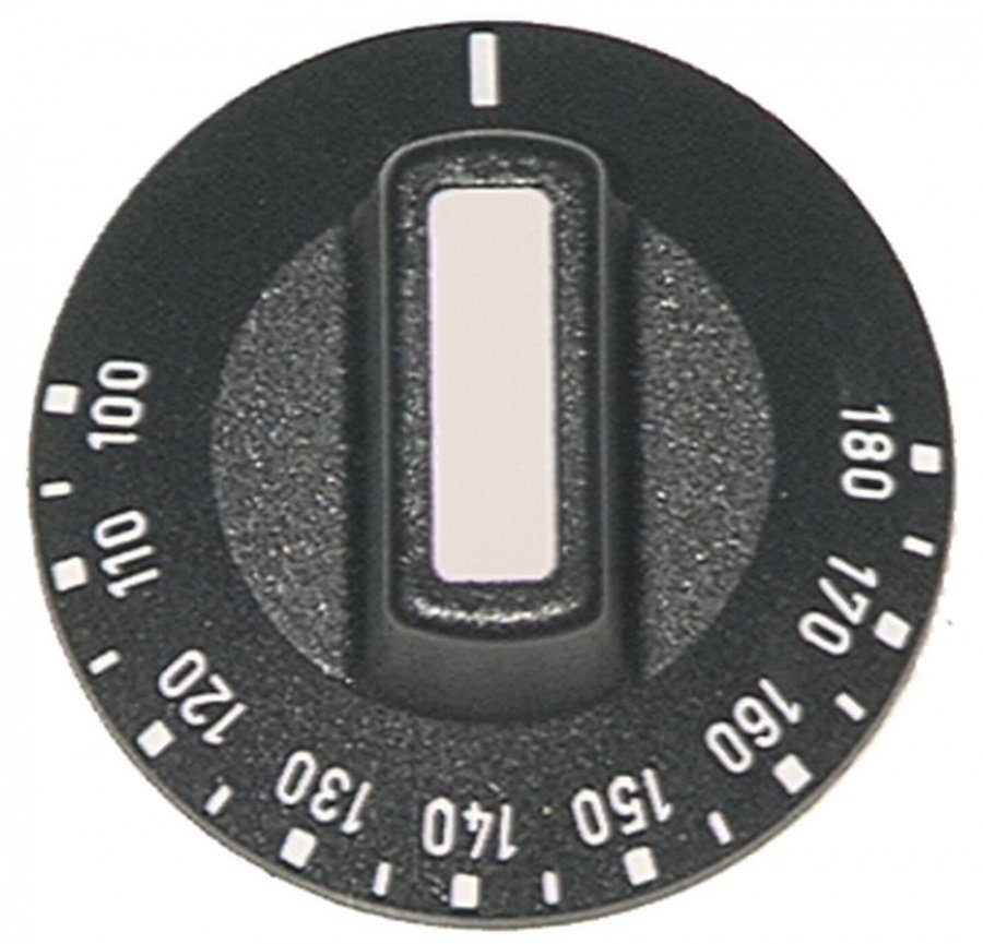 Buton termostat friteuza 100-180°C, ø 50 mm, ax ø 6 x 4,6 mm - 110242