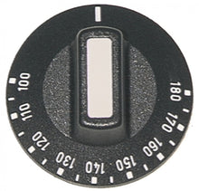 Buton termostat friteuza 100-180°C, ø 50 mm, ax ø 6 x 4,6 mm - 110242