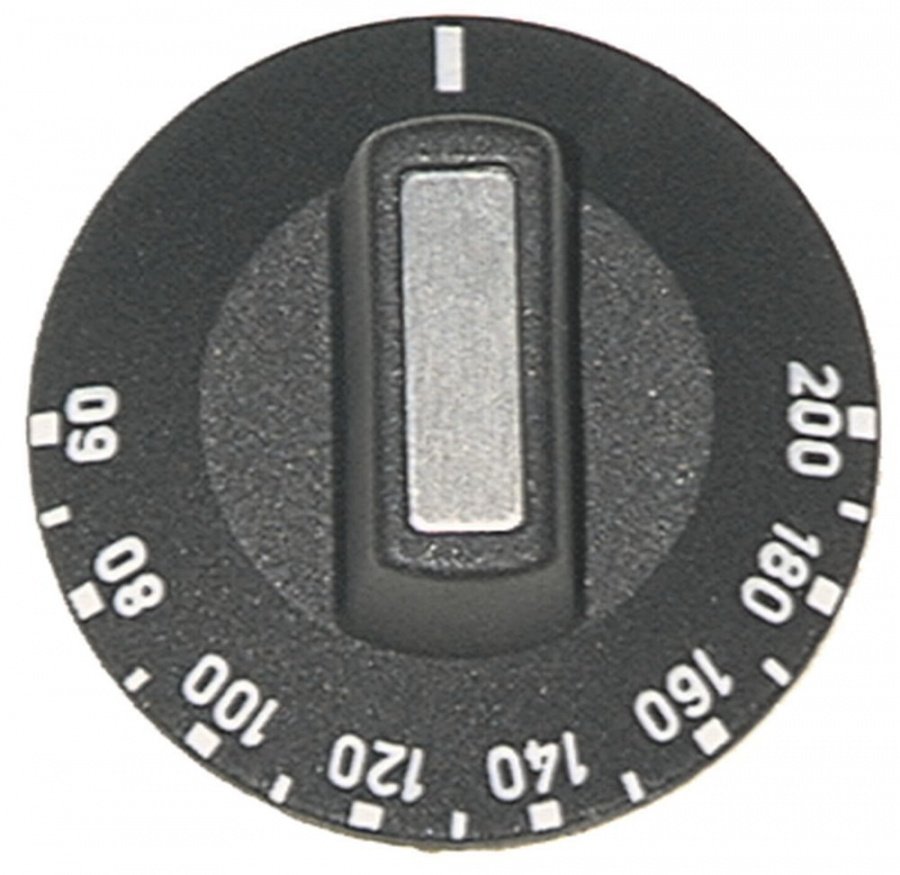 knob symbol thermostat t.max. 200°C ø 50mm - Code 110243