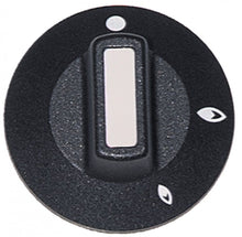 Buton robinet de gaz ø 50 mm, ax 6x4,6 mm - 110250