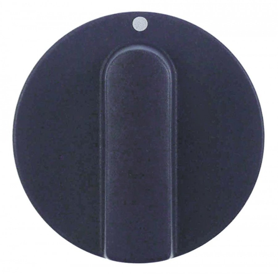 Buton albastru, ø 52 mm,ø ax 6x4,6 mm - 110259