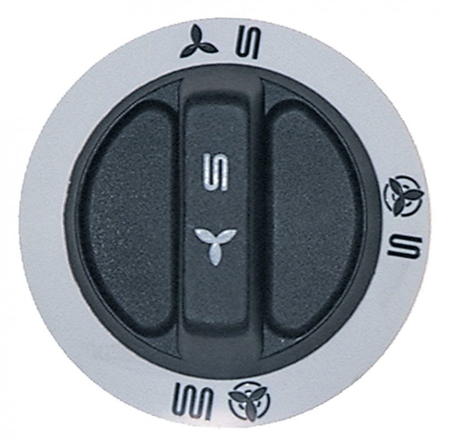 knob power ø 72mm shaft ø 6x4,6mm shaft flat horizontal