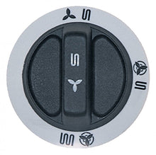 knob power ø 72mm shaft ø 6x4,6mm shaft flat horizontal