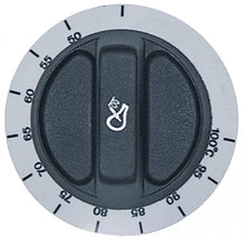 knob thermostat t.max. 100°C 50-100°C ø 72mm shaft ø 6x4,6mm shaft flat bottom