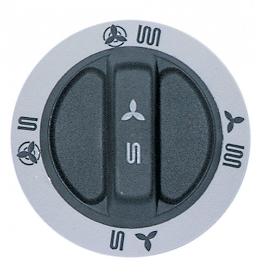 knob speed/power ø 72mm shaft ø 6x4,6mm shaft flat horizontal
