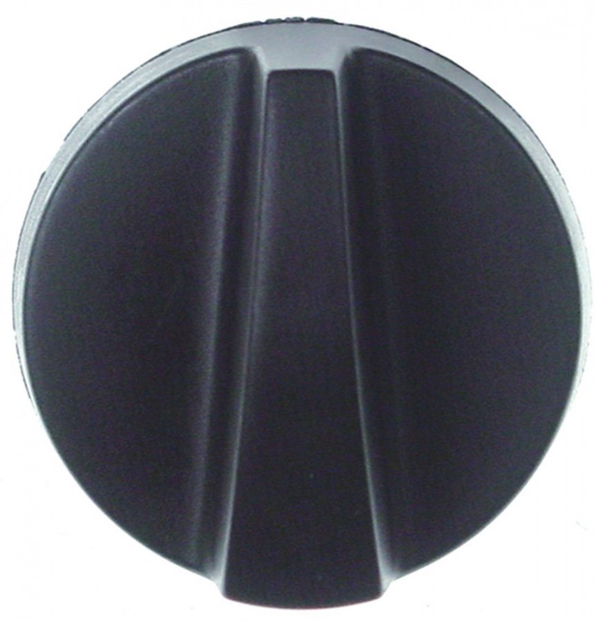 Buton negru ø 40 mm, ax ø 6x4,6 mm, tesitura sus - 110285