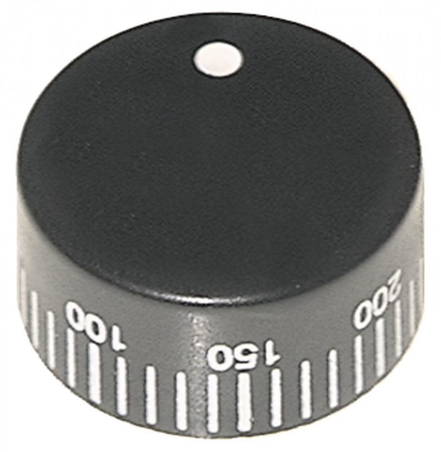 knob thermostat t.max. 300°C ø 40mm shaft ø 6x4,6mm shaft flat left