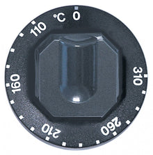 knob thermostat t.max. 310°C temperature range 110-310°C ø 70mm shaft ø 6x4,6mm