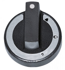 Buton robinet de gaz ø 77 mm, ax ø 10 x 8 mm, tesitura jos, OLIS - 110353