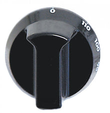knob thermostat t.max. 110°C 30-110°C ø 52mm shaft ø 6x4,6mm shaft flat bottom