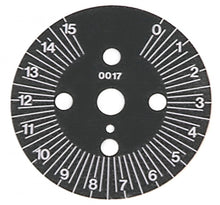 Disc indicator, 15 minute, ø 60 mm, pentru timer - 110371