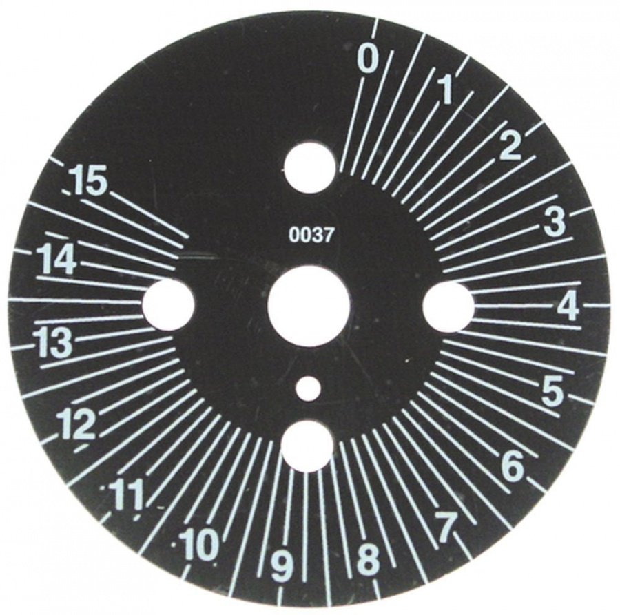 Disc indicator, 15 min - Cod 110385