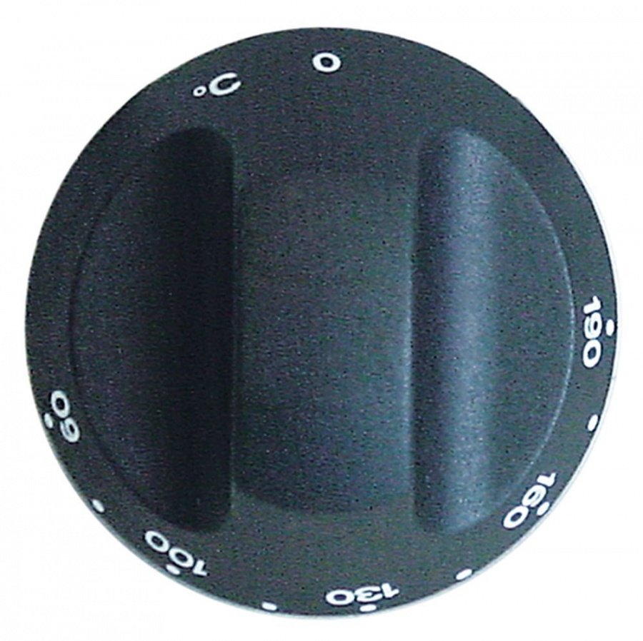 Buton termostat, 60-190°C, ø 67 mm, ax. ø 6x4,6 mm, Mareno - 110410
